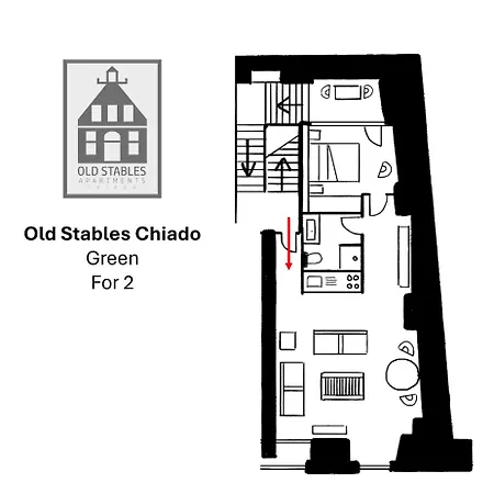 Apartamento Old Stables Chiado - 1 Bedroom In The Heart Of Lisboa